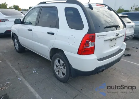 2010 Kia Sportage Lx из США, поврежденный, VIN KNDKG3A45A7712505